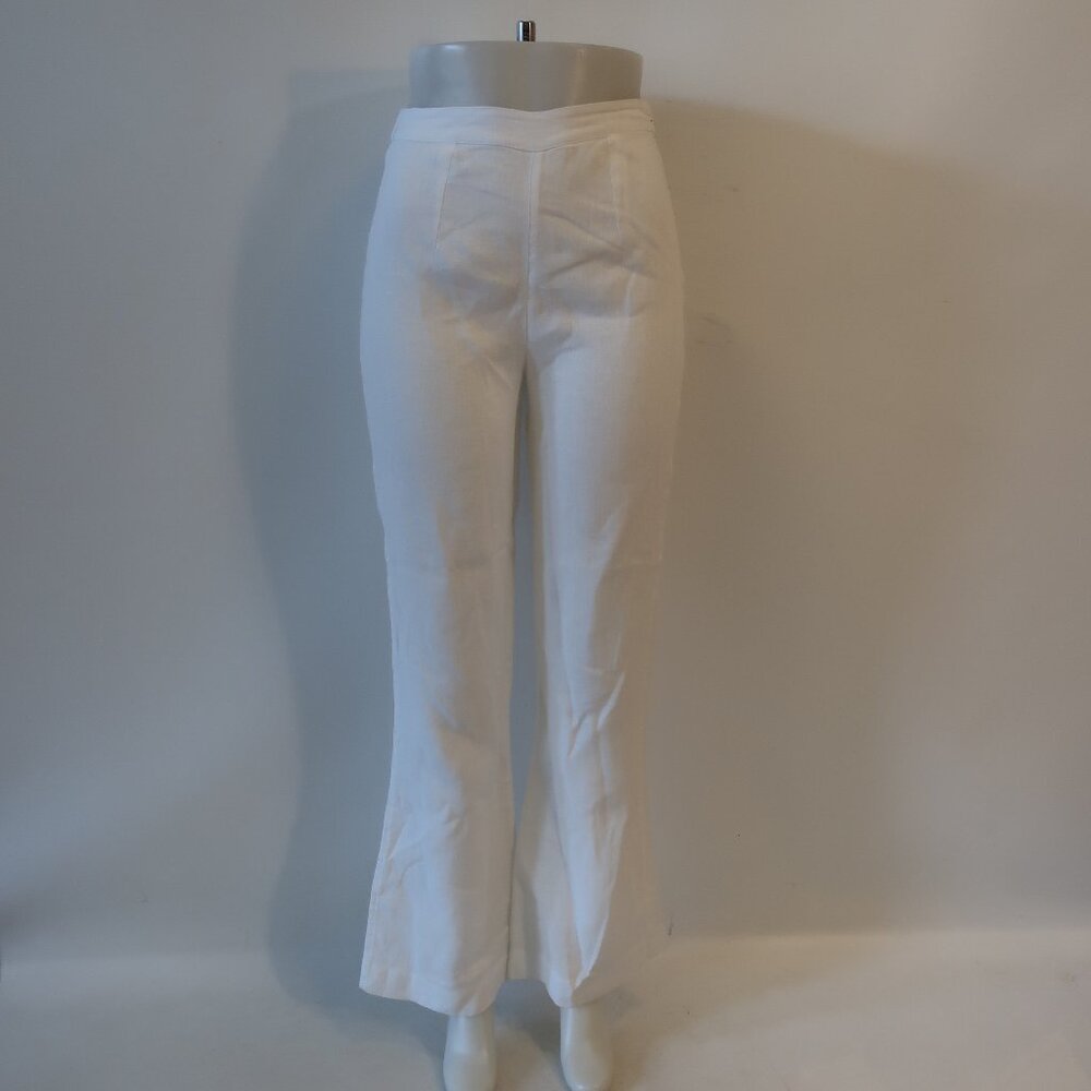 Posse Cream High-Waist Wide Leg Pants